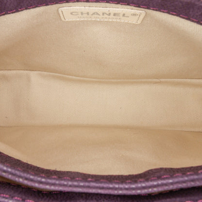 Chanel Sac Quilted Iridescent Caviar Lady Pearly Flap