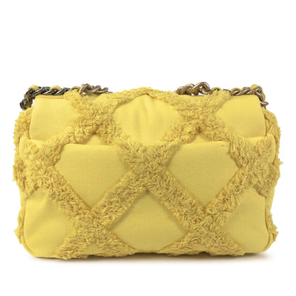 Chanel Sac Medium 19 Canvas Flap