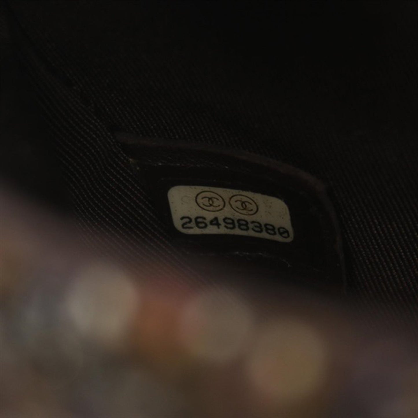 Brown Chanel Tweed Knock on Wood Satchel