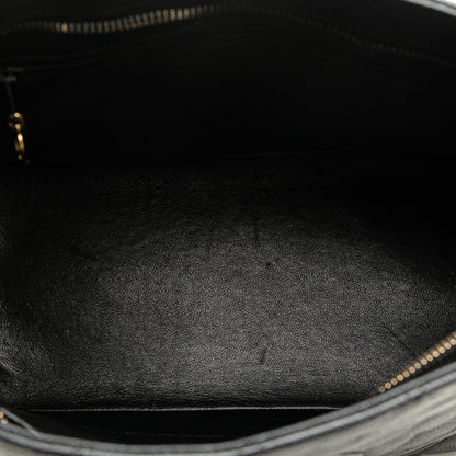 Black Chanel Caviar Medallion Tote