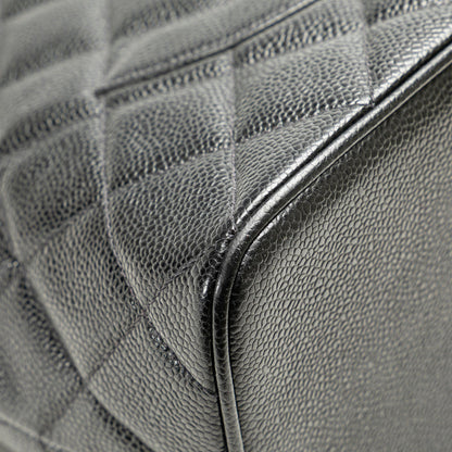 Black Chanel Caviar Medallion Tote