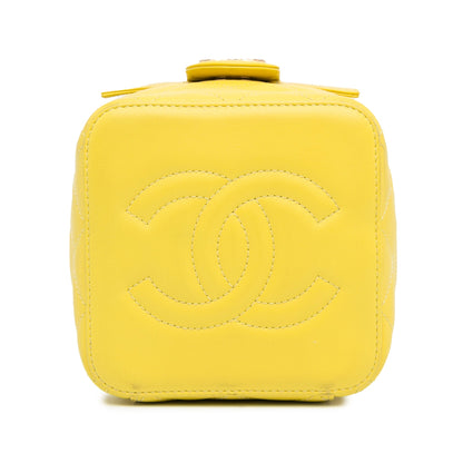 Chanel Sac CC Quilted Lambskin Vanity Case