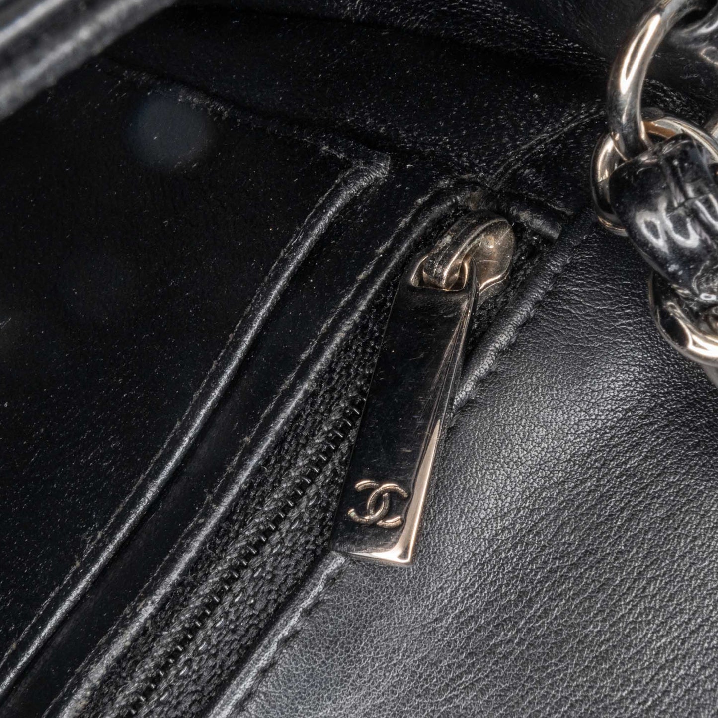 Black Chanel Mini Rectangular Classic Patent Single Flap Crossbody Bag