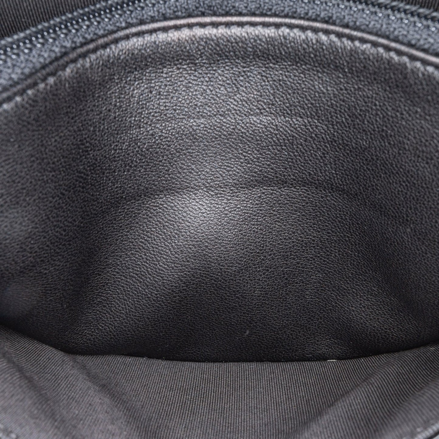 Black Chanel CC Quilted Patent Wallet On Chain Crossbody Bag