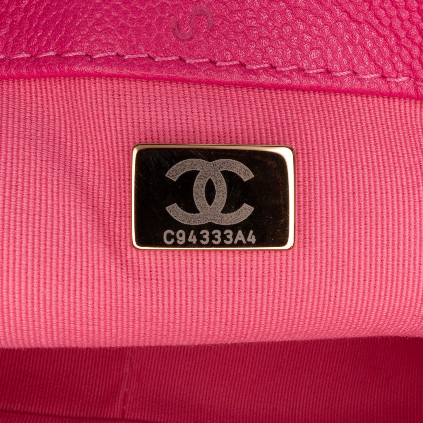Chanel Sac Small Quilted Caviar Chain Melody Flap