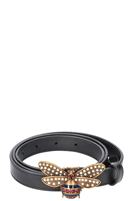 GUCCI Bee Belt 20 Black