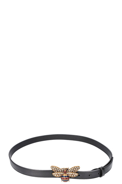 GUCCI Bee Belt 20 Black