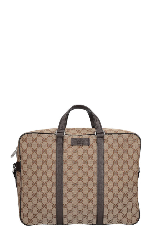 GUCCI Briefcase GG Canvas