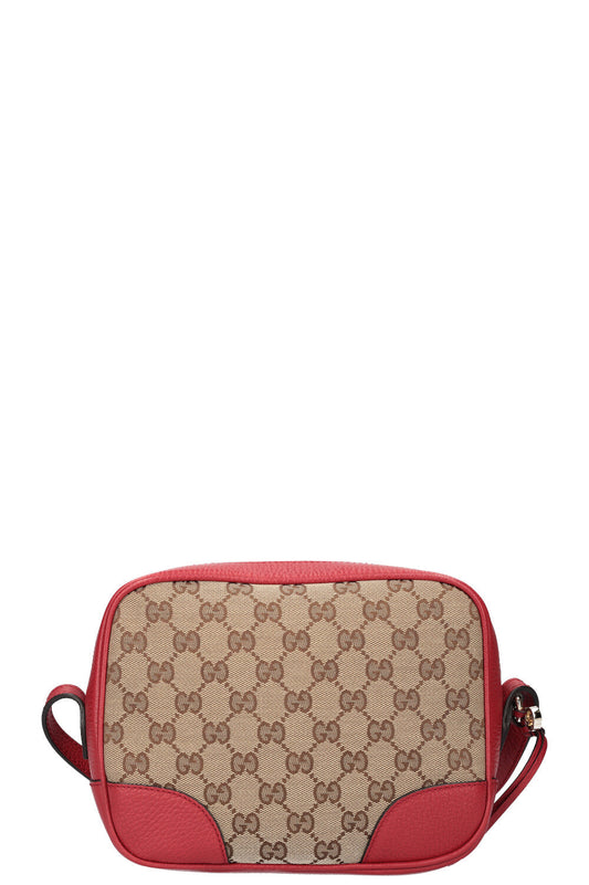 GUCCI Bree Disco Bag Canvas Red