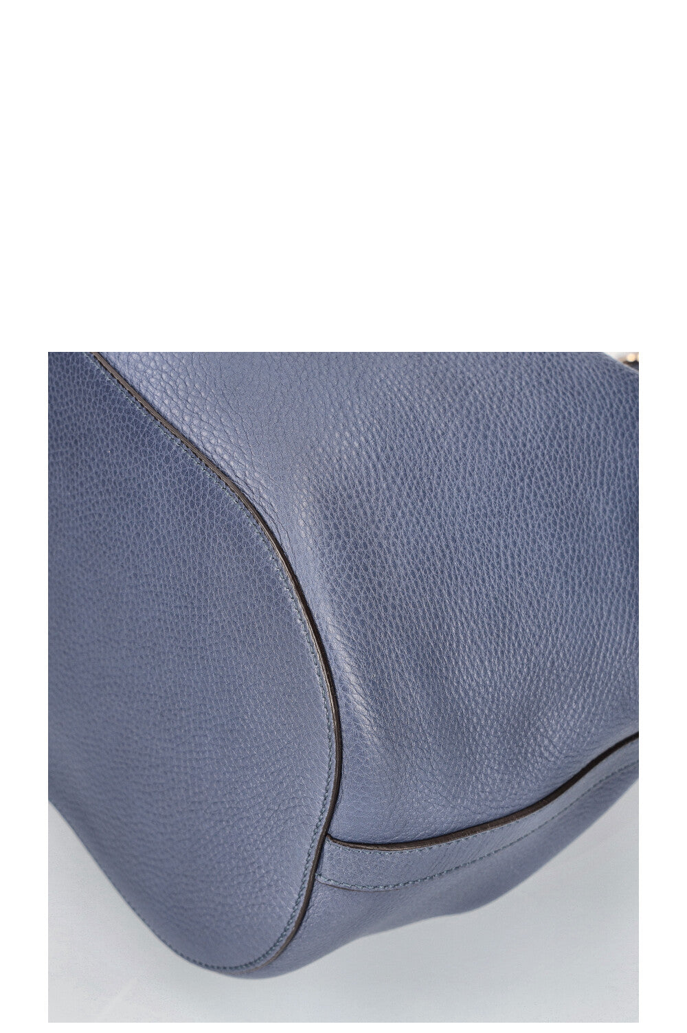 GUCCI Bamboo Bucket Bag Blue