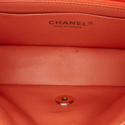 Chanel Sac Mini Rectangular Classic Lambskin Single Flap