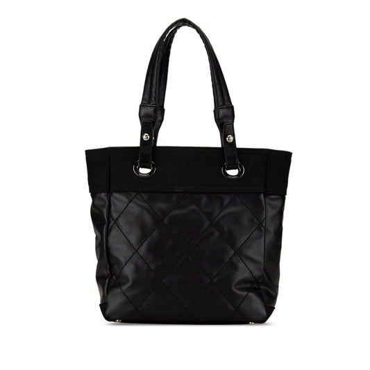 Black Chanel Small Paris-Biarritz Tote