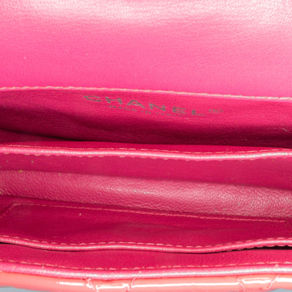 Chanel Sac Extra Mini Rectangular Classic Patent Flap