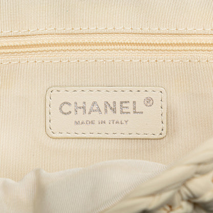 Chanel Sac Neoprene Fancy Crochet Flap
