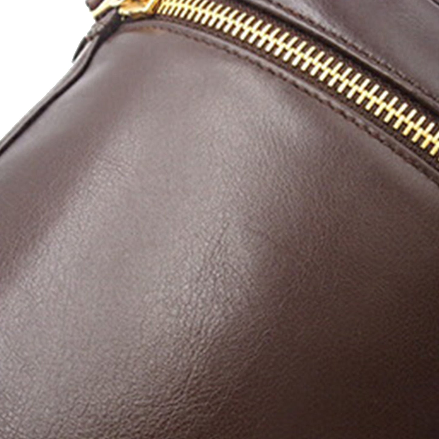 Brown Chanel CC Lambskin Vanity Case