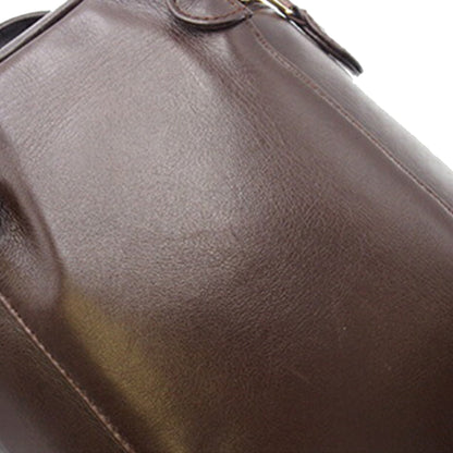 Brown Chanel CC Lambskin Vanity Case