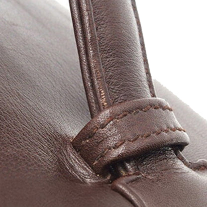 Brown Chanel CC Lambskin Vanity Case