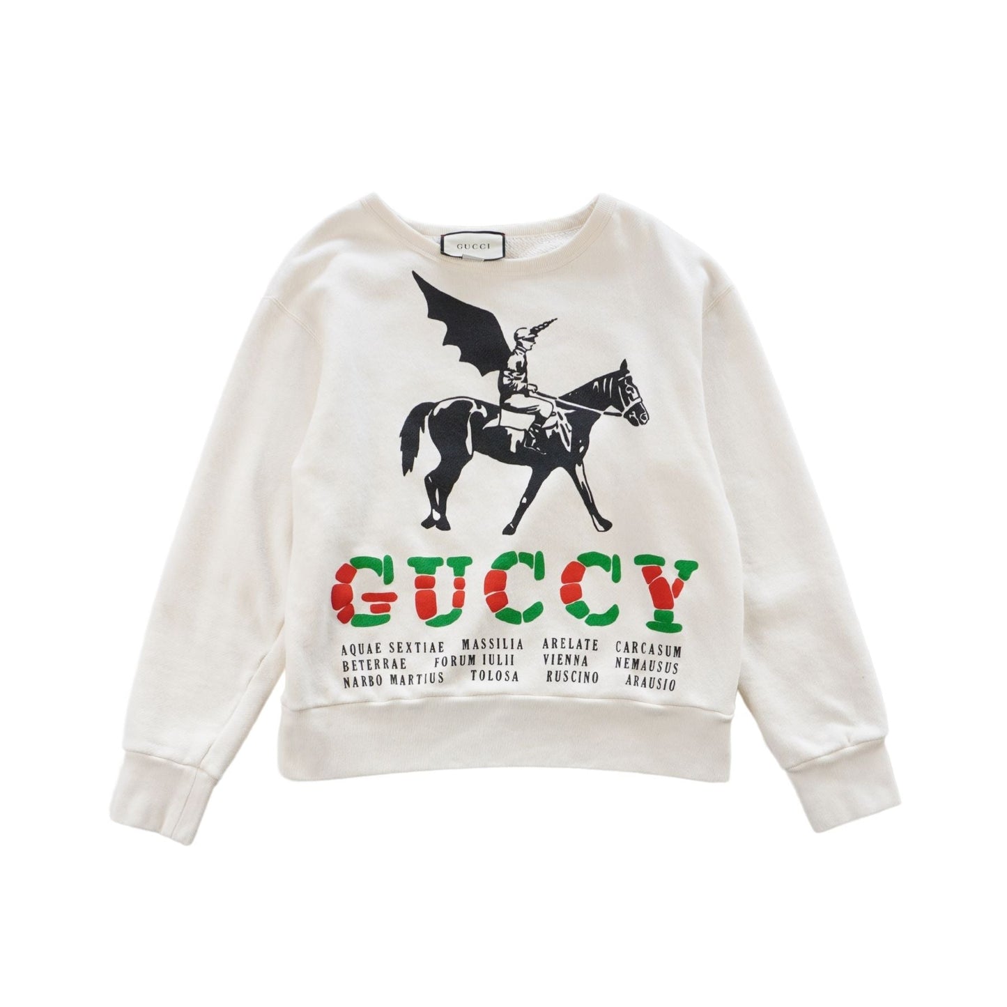 Gucci 'Winged Jockey' Sweatshirt - Men's XXS