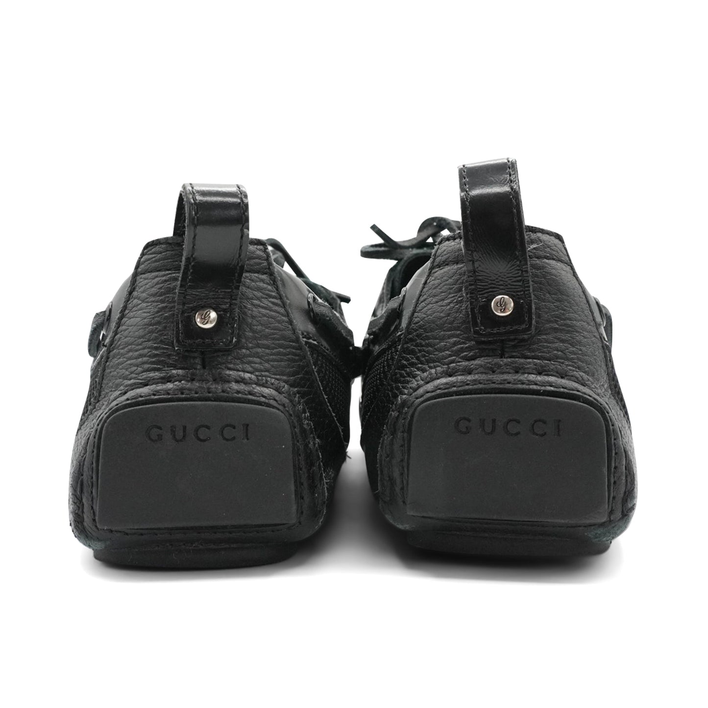 Gucci 'Web' Loafers - Men's 8.5