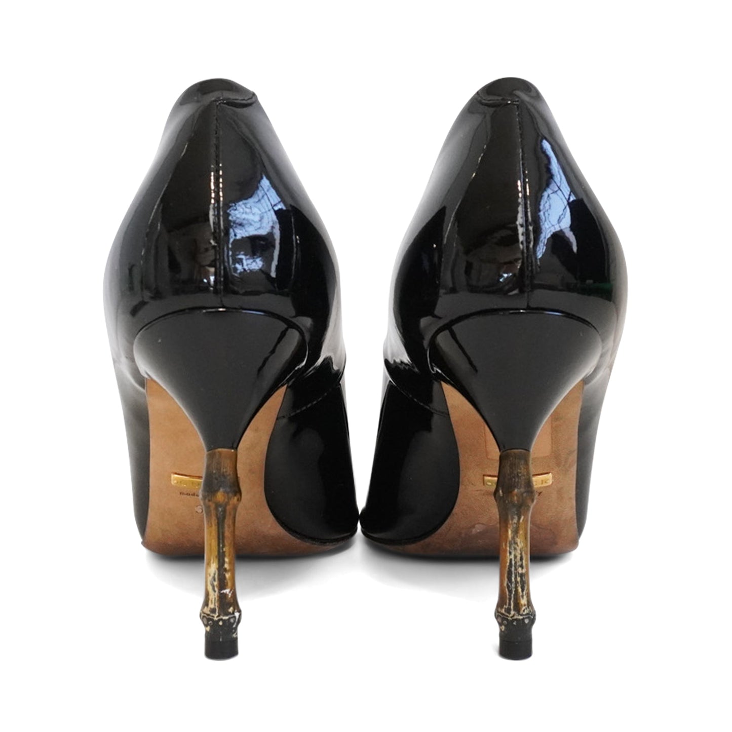 Gucci Bamboo Heel Pumps - Women's 37