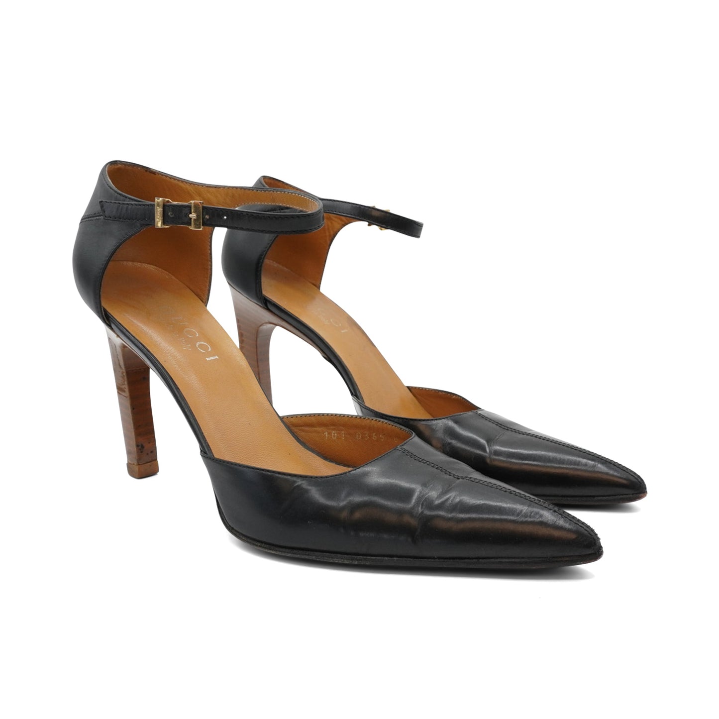 Gucci 'D'Orsay' Pointed Toe Heels - Women's 7.5