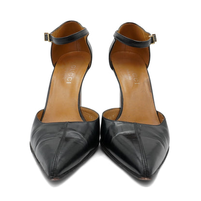 Gucci 'D'Orsay' Pointed Toe Heels - Women's 7.5
