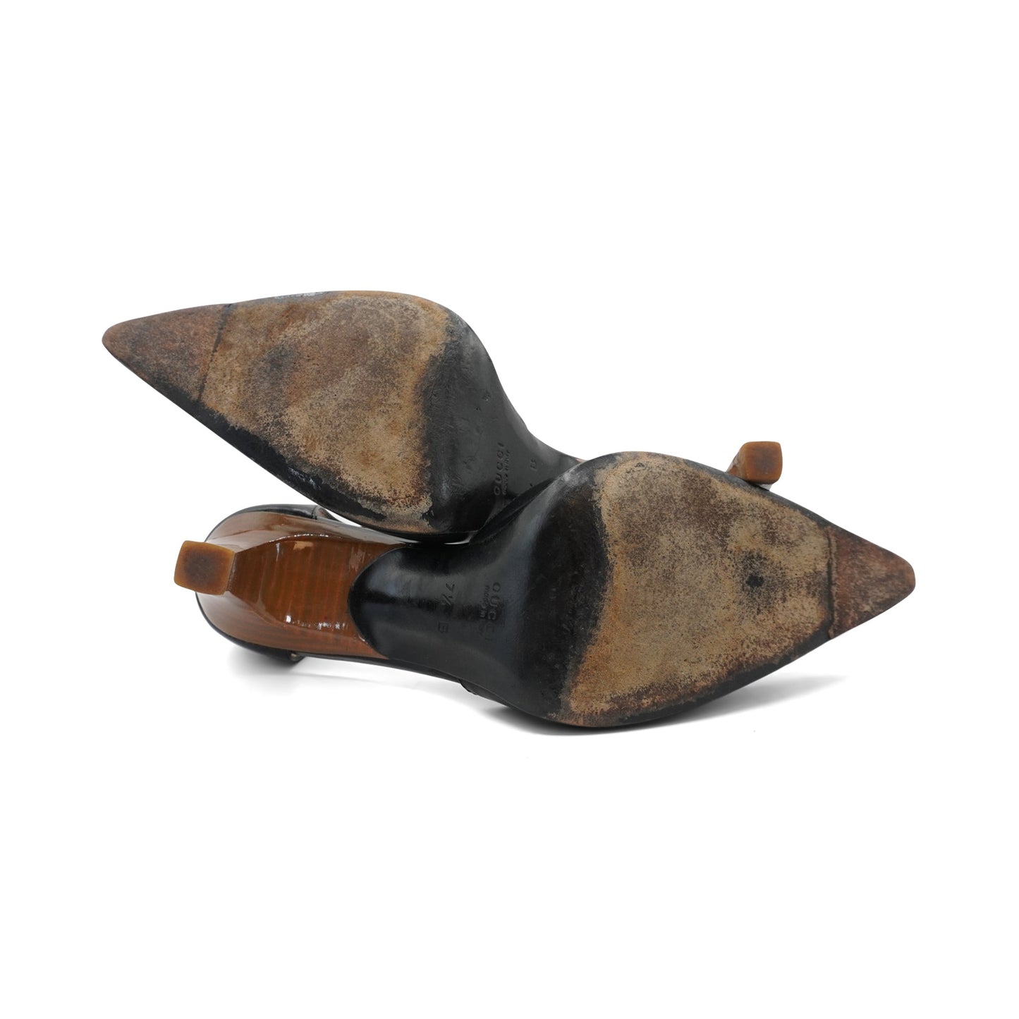 Gucci 'D'Orsay' Pointed Toe Heels - Women's 7.5