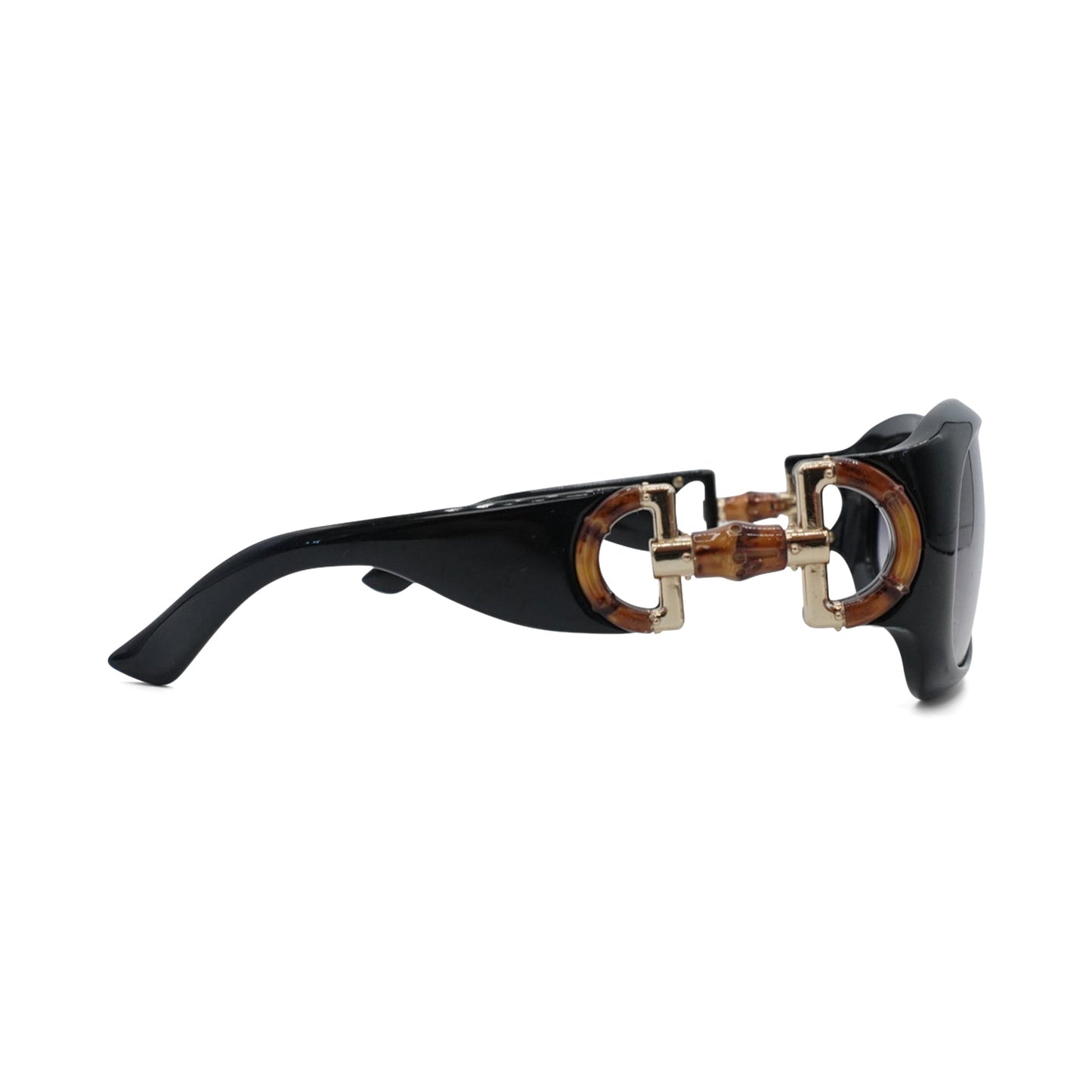 Gucci 'Bamboo Horsebit' Sunglasses