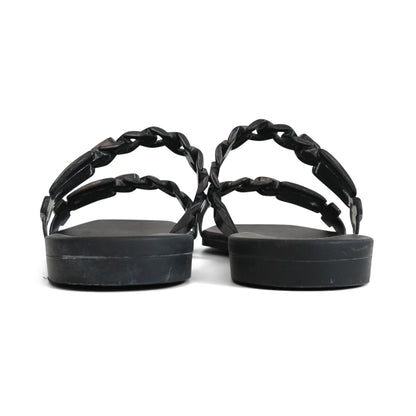 Gucci Chain-Link Rubber Sandals - Women's 36