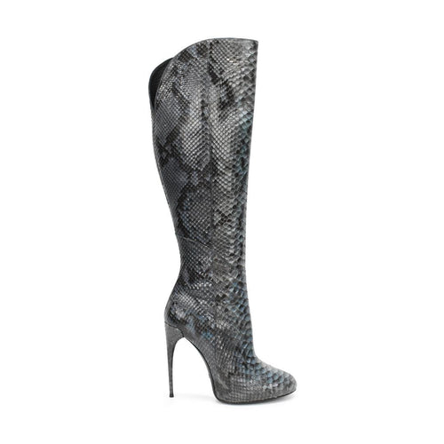 Gucci 'Kim' Python Boots - Women's 38.5