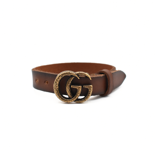 Gucci 'Marmont' Leather Bracelet