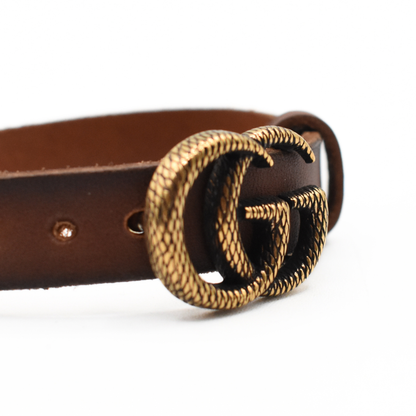 Gucci 'Marmont' Leather Bracelet
