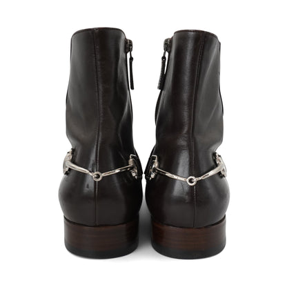 Gucci 'Horsebit' Boots - Men's 10.5