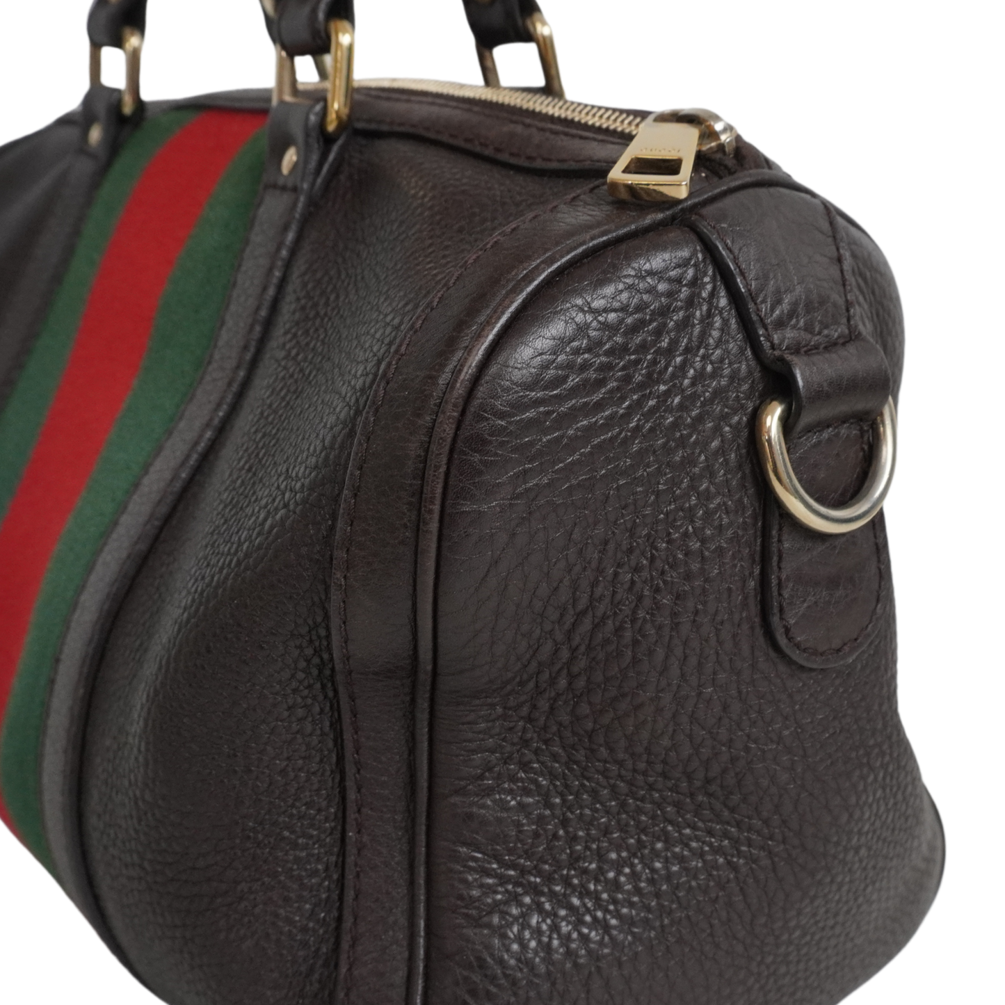 Gucci 'Web' Boston Bag