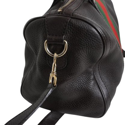 Gucci 'Web' Boston Bag