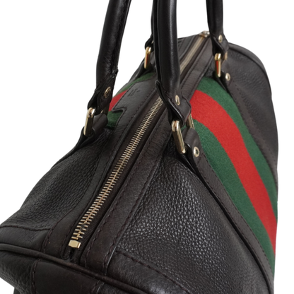 Gucci 'Web' Boston Bag
