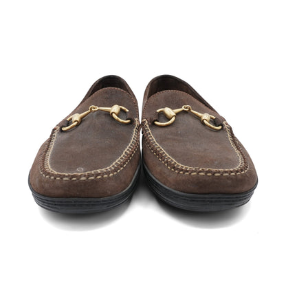 Gucci 'Jordaan' Suede Loafers- Men's 41.5