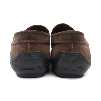 Gucci 'Jordaan' Suede Loafers- Men's 41.5