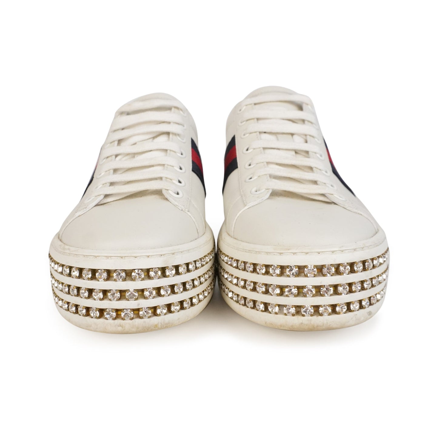 Gucci 'Ace' Platform Sneakers - Women's 37.5