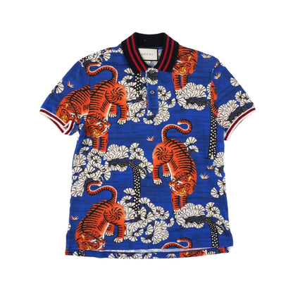 Gucci 'Bengal Tiger' Polo Shirt - Men's M