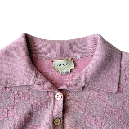 Gucci 'Guccissima' Polo Shirt - Women's S