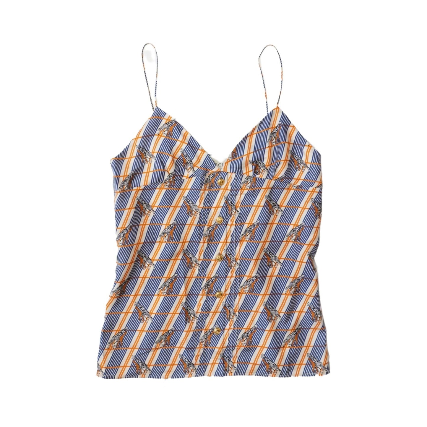 Gucci 'Giraffe Stripe' Camisole - Women's 42