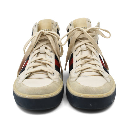 Gucci 'Ace' High-Top Sneakers - Men's 7