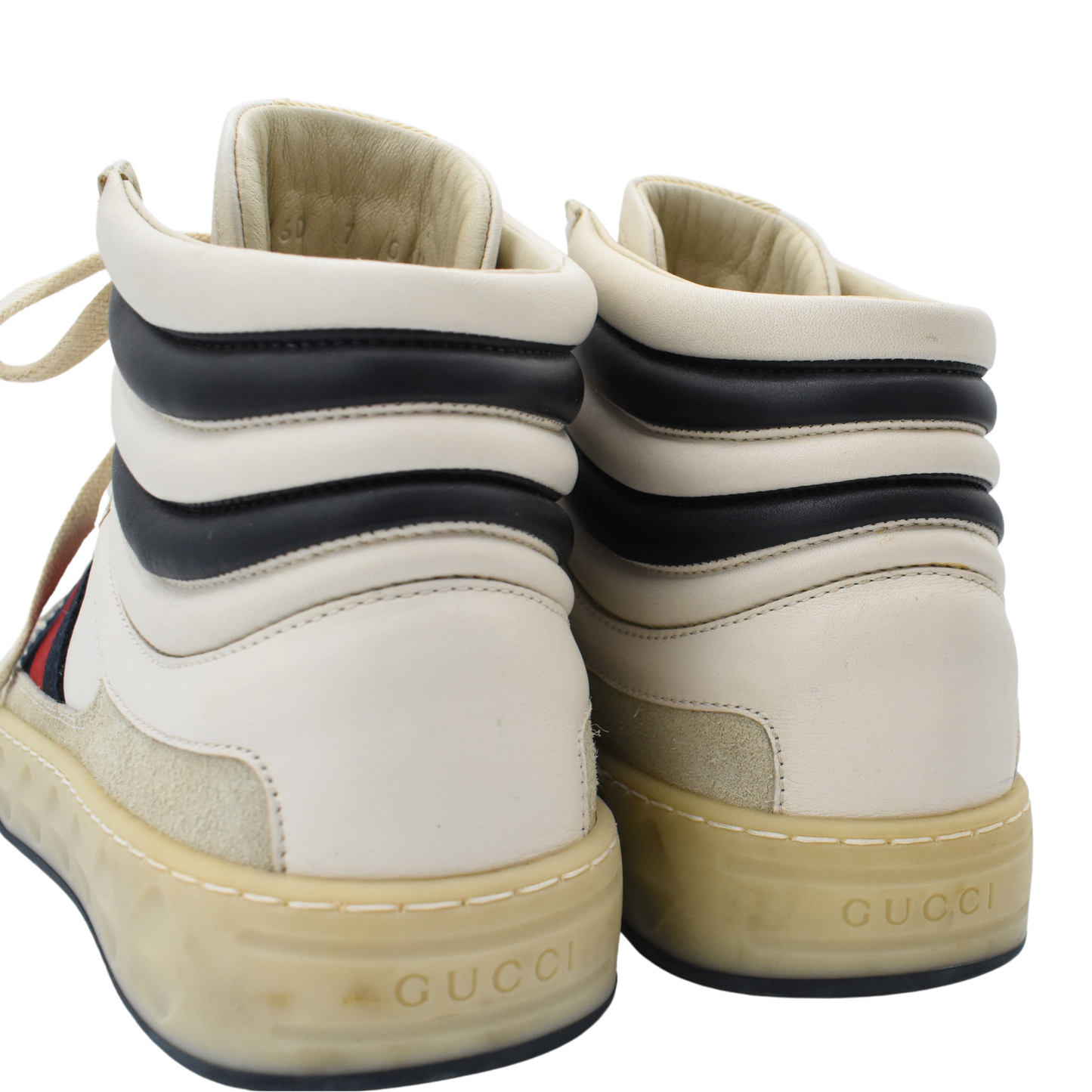 Gucci 'Ace' High-Top Sneakers - Men's 7