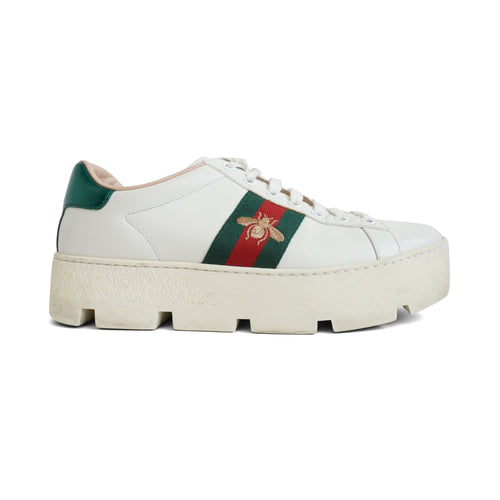 Gucci 'Ace' Platform Sneakers - Women's 37.5