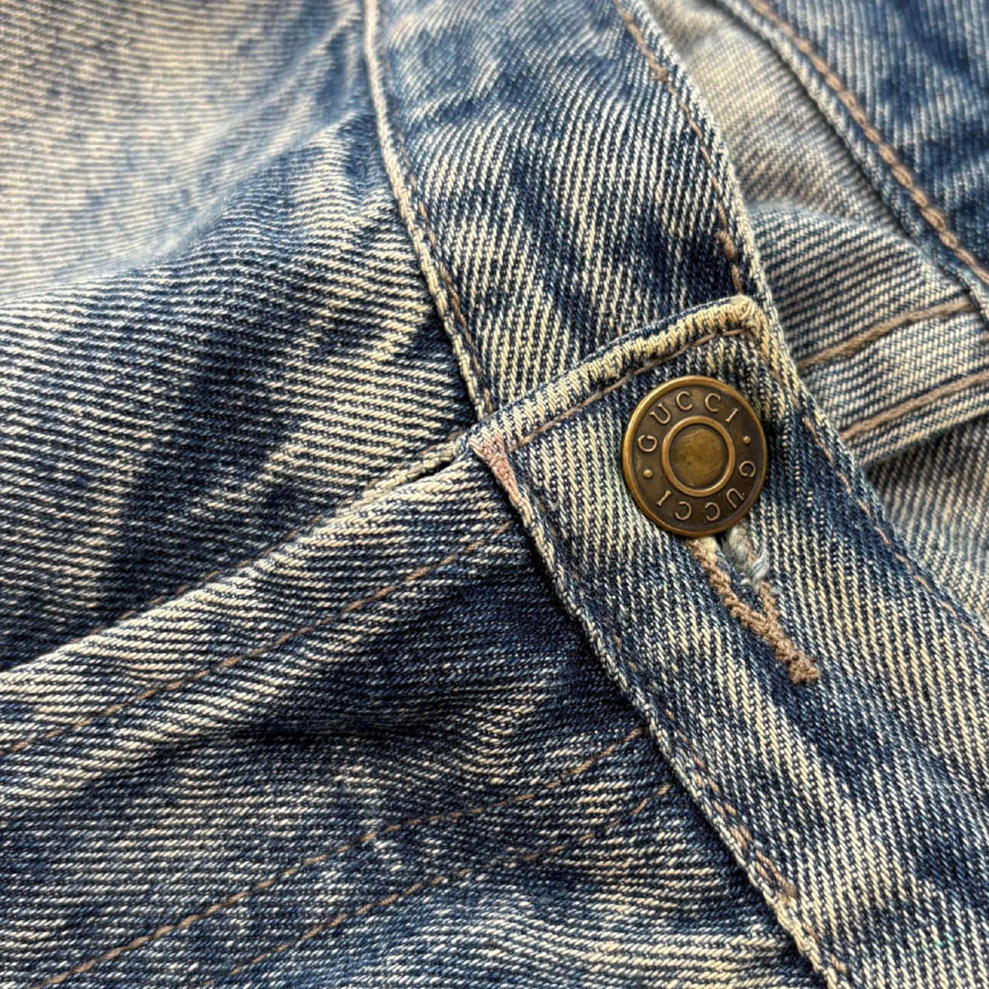 Gucci 'NY Yankees' Jeans - Men's 36