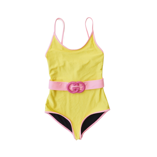 Gucci Belted Swimsuit - Women's XXS