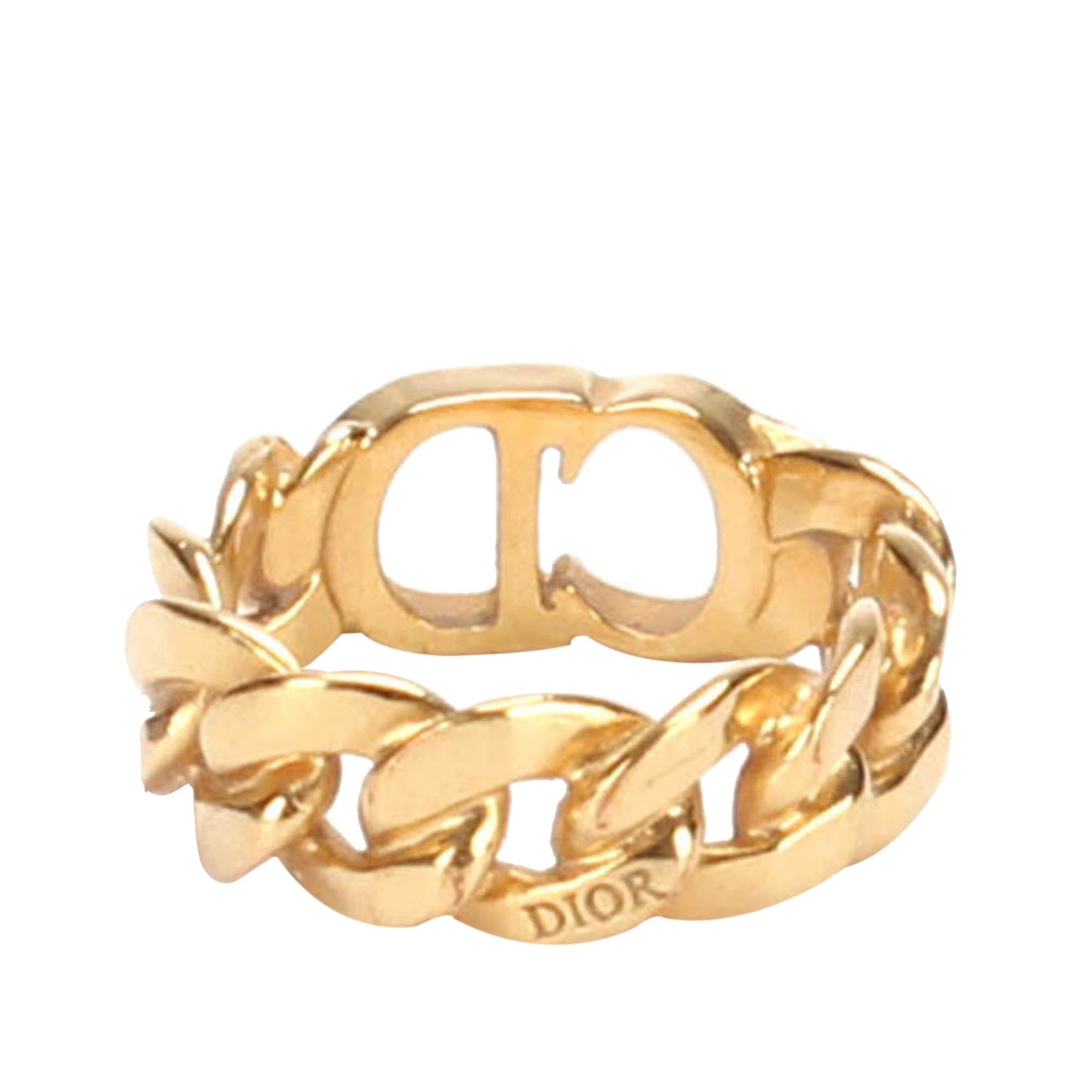 Dior Danseuse Etoile Chain Ring Gold