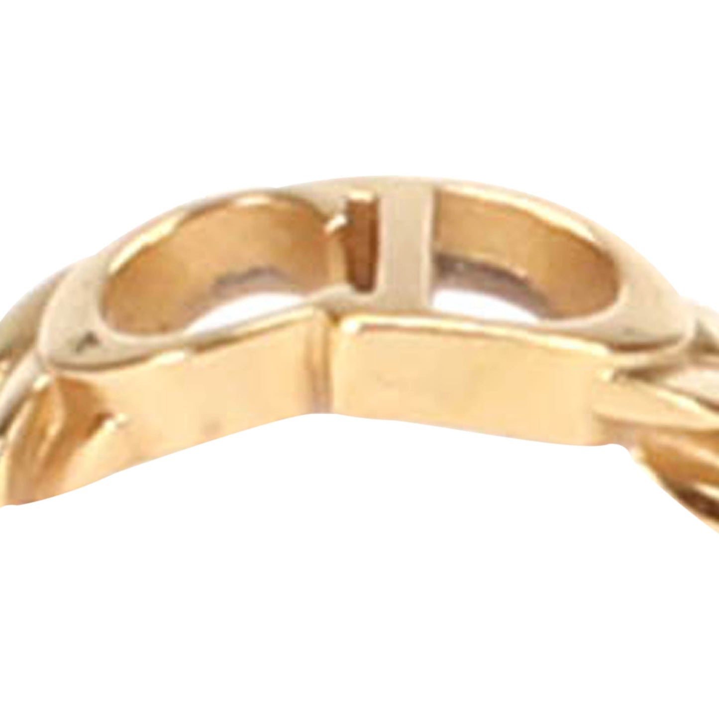 Dior Danseuse Etoile Chain Ring Gold