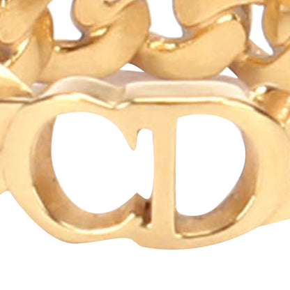 Dior Danseuse Etoile Chain Ring Gold